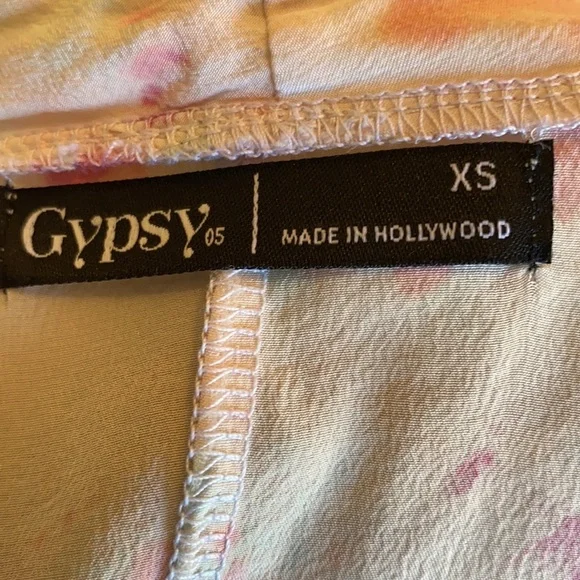 GYPSY 05 Silk Tie Dye Kimono - Picture 5 of 6